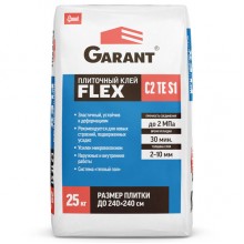 Плиточный клей Старатели Garant Flex С2TES1, 25 кг