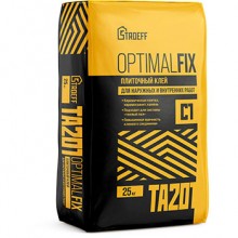 Плиточный клей СТРОЕФФ Optimalfix TA201, 25 КГ Плиточный клей СТРОЕФФ Optimalfix TA201, 25 КГ