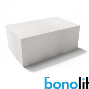 Газобетонный блок Bonolit 600*375*250 стеновой, D500