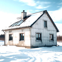 Зимний клей для блоков фото